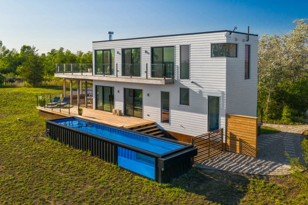 Transform Your Backyard with a Shipping Container Pool